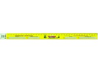 Northland Ruler Scale 36" Sticker Yellow