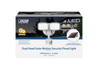 Feit Electric Motion-Sensing Solar Powered LED White Security Floodlight