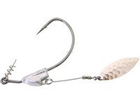 Owner Flashy Swimmer Bass Hook with Centering-Pin Spring, Size 3/0, 3/16 oz,