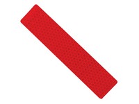 Hillman 1 in. W X 6 in. L Red Reflective Safety Tape 1 pk
