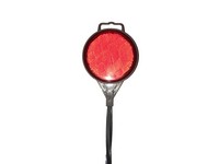Home Plus 48 in. Round Red Driveway Marker 1 pk
