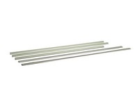 M-D Beige Aluminum Weatherstrip Set For Magnetic 84 in. L X 3/16 in. T