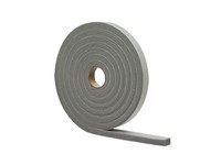 M-D Gray Foam Weather Stripping Tape For Doors and Windows 17 ft. L X 3/16 in. T