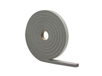 M-D Gray Foam Weather Stripping Tape For Doors and Windows 10 ft. L X 3/8 in. T