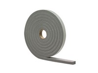 M-D Gray Foam Weather Stripping Tape For Doors and Windows 10 ft. L X 3/8 in. T