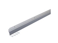M-D Silver Aluminum Sweep For Garage Doors 36 in. L X 1/4 in. T