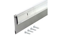 M-D Silver Aluminum Sweep For Garage Doors 36 in. L X 2 in. T