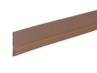 M-D Brown Vinyl Sweep For Doors 36 in. L X 1/2 in. T