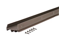 M-D Brown Vinyl Door Set Seal For U-shaped 36 in. L X 1-3/4 in. T