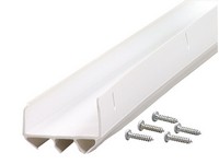 M-D White Vinyl Door Set Seal For U-shaped 36 in. L X 1-3/4 in. T