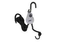 ProGrip 3/8 in. W X 8 ft. L Black Particle Rope Lock Tie Down