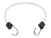 Keeper Black/White Bungee Cord 24 in. L X 0.315 in. T 1 pk