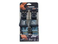 Keeper Ergo-Torque 1 in. W X 10 ft. L Camo Ratchet Tie Down Strap 500 lb 1 pk