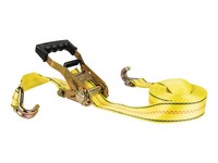 Keeper 2 in. W X 27 ft. L Yellow Cargo Strap 3333 lb 1 pk