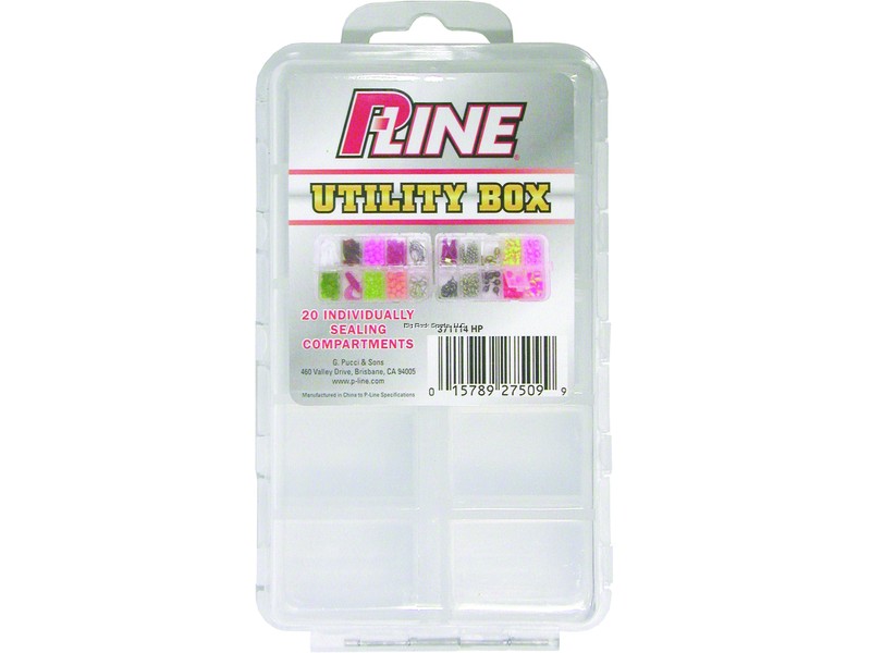 P-Line Utility Box 3"x3-1/2" W/20 Self Sealing Comp