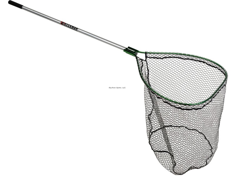 Beckman Landing Net 26"x34" Hoop, 32" Deep Coated Bag, 4' Handle