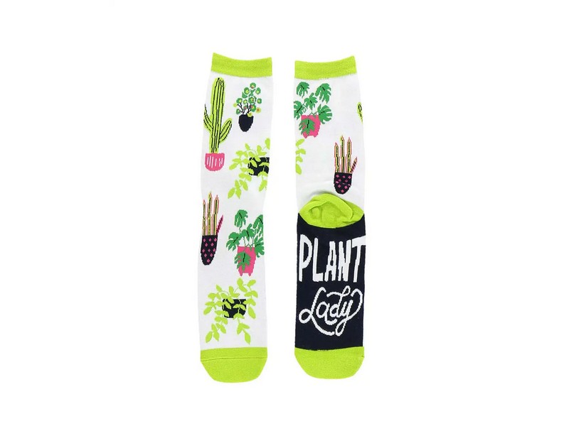 Lazy One Plant Lady Crew Sock