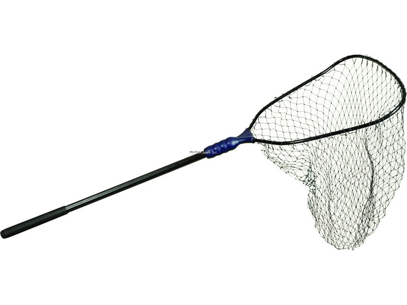 EGO Large Landing Net Black w/Scoop 19"x21" 36" Handle Floats