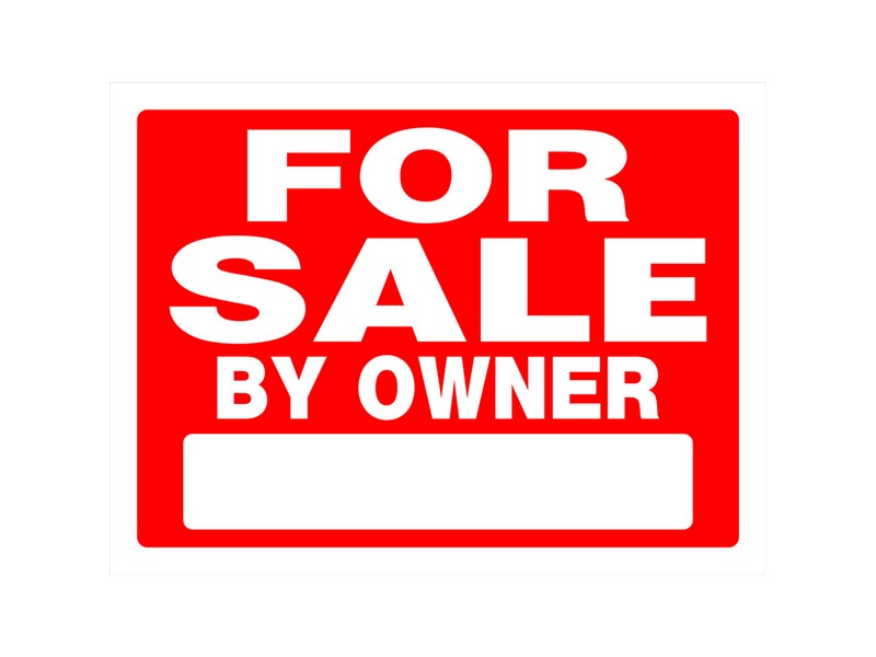 Hillman English Red For Sale Sign 18 in. H X 24 in. W