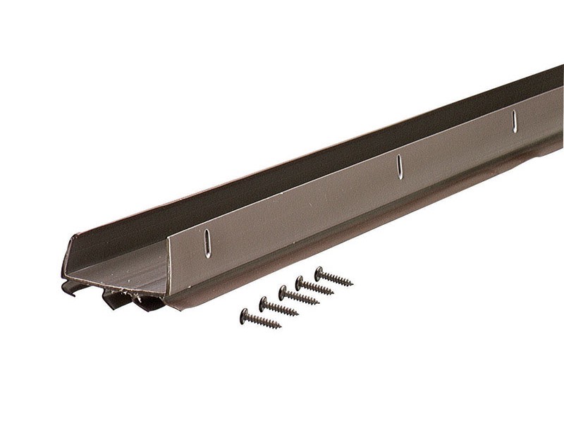 M-D Brown Vinyl Door Set Seal For U-shaped 36 in. L X 1-3/4 in. T