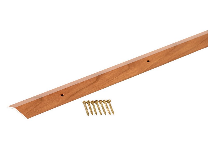 M-D 0.38 in. H X 72 in. L Prefinished Brown Aluminum Carpet Trim
