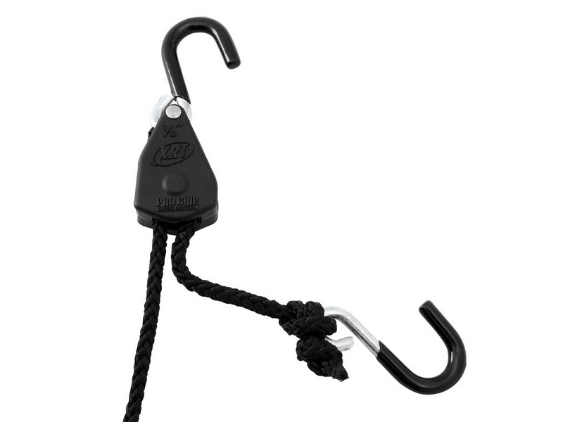 ProGrip 1/8 in. W X 5-1/2 ft. L Black Particle Rope Lock Tie Down 2 pk