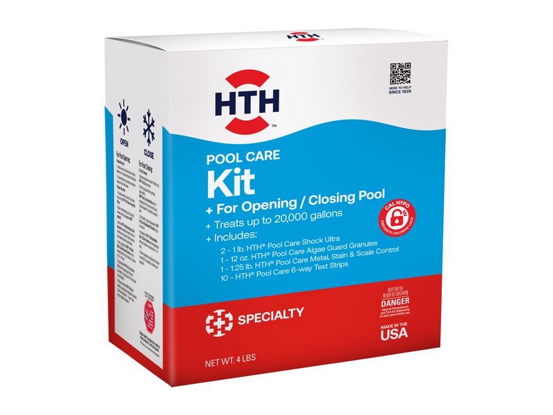 HTH Granule Pool Care Kit 4 lb