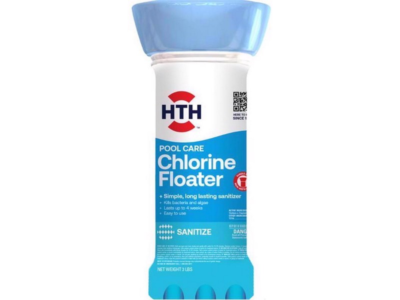 HTH Floater Tablet Swimming Pool Sanatizer 3 lb