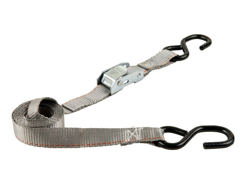 Keeper 1 in. W X 6 ft. L Gray Tie Down 400 lb 1 pk