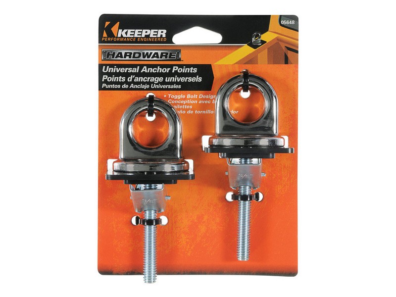 Keeper Multicolored Anchor Point 2 pk