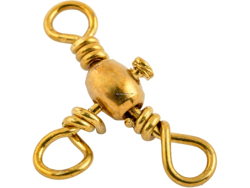 Danielson 1900SP-6 Crossline Swivel Single Bag Brass Size 6 6pk