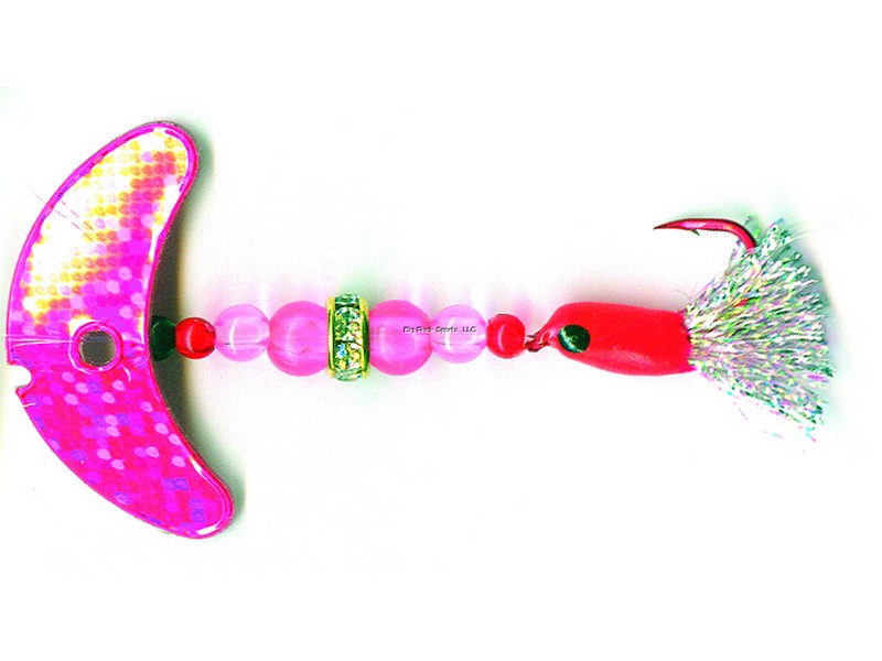 Mack's Lure 08200 Wedding Ring Pro-Glo Series Spinner, #6 Hook, 48" Leader,