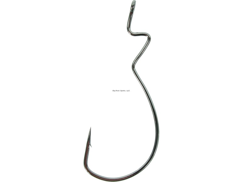Gamakatsu G266412 Skip Gap Worm Hook, Size 2/0, Needle Point, Extra Wide