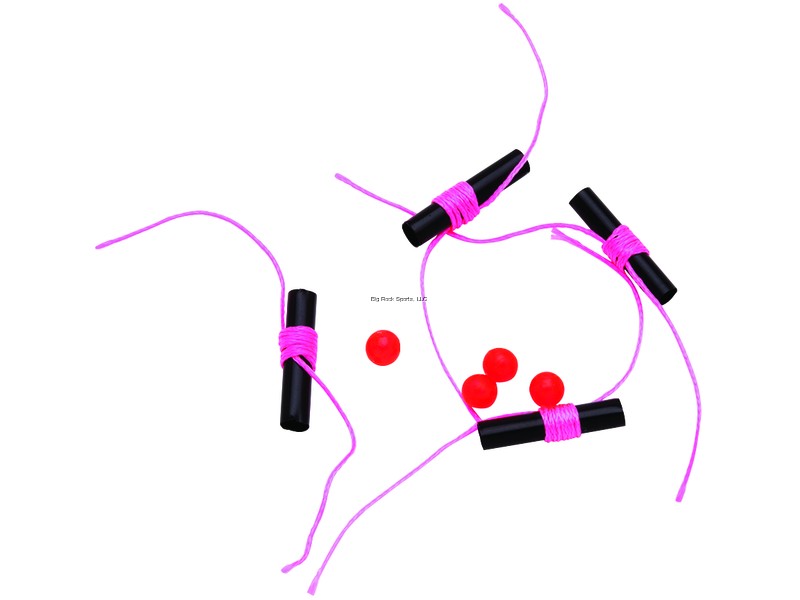 Thill BS042 Bobber Stops Beads Hot Pink