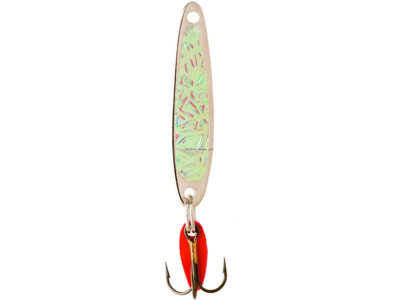 Bay de Noc 3NICKELICE Swedish Pimple Jigging Lure, 1-1/2" 1/5oz Crushed
