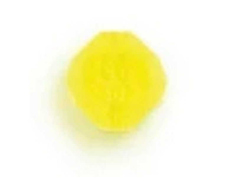 Fish Eye Tackle Bead Faceted 6MM Plastic Chartreuse