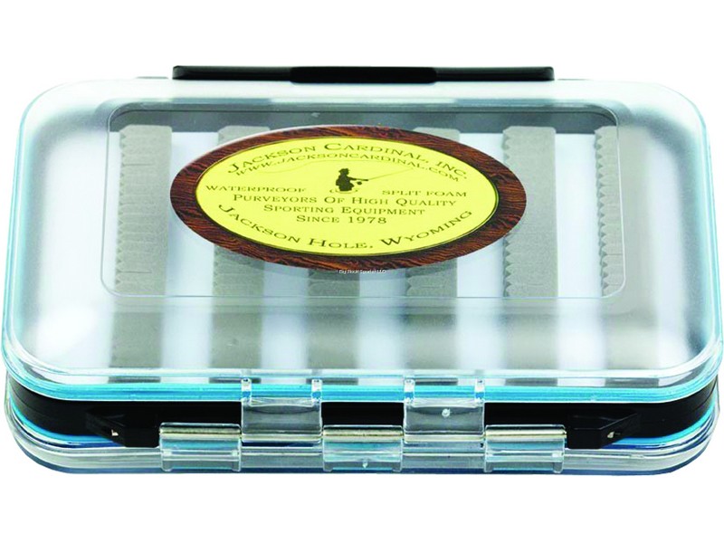 Jackson Cardinal FB18A Large Fly Box Double Sided Clear Waterproof