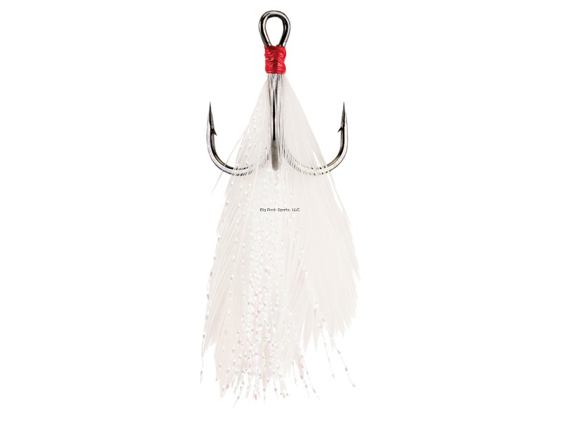 Berkley FSN19FTR1X2-WH Fusion19 Expansion, durable round bend treble, size 2