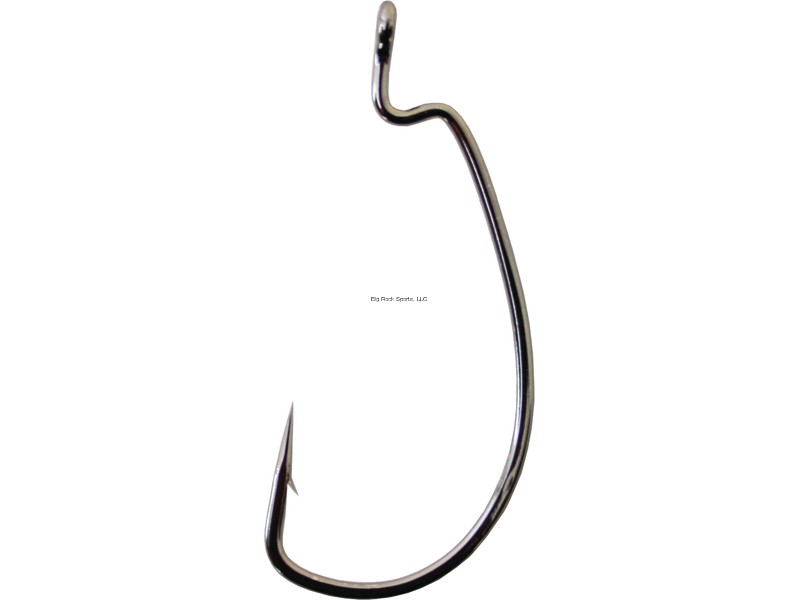 Gamakatsu 74415 Superline Worm Hook, Size 5/0, Needle Point, Extra Wide Gap,