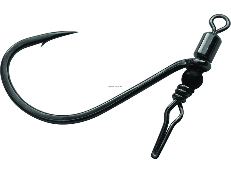 Gamakatsu 316410 G Finesse Series Swivel Shot Hook, Size 1, Needle Point,