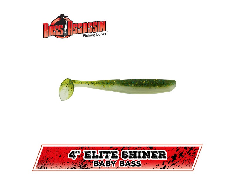 Bass Assassin Swimbait 4" Baby Bass