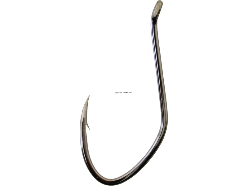 Gamakatsu 225414-25 Big River Bait Hook, Size 4/0, Needle Point, Wide Gap,