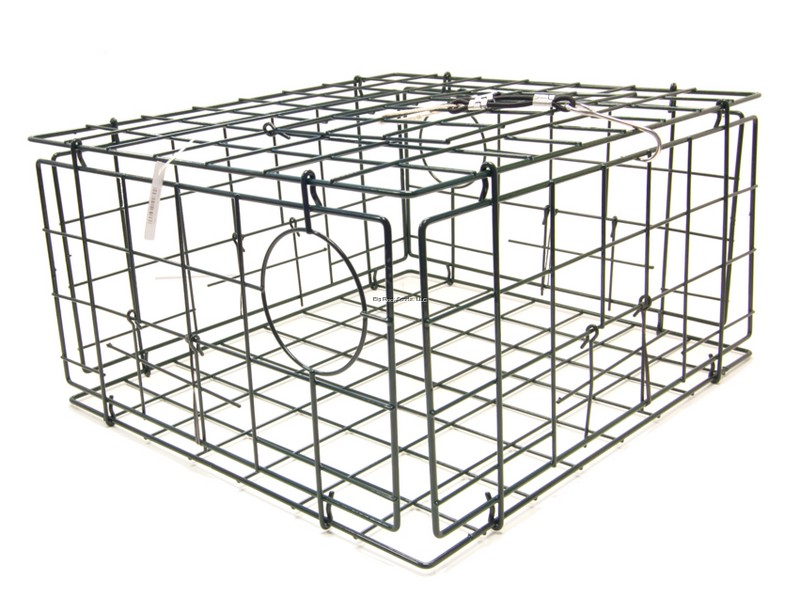SMI 19019 Crab Trap Rect Collapsible VC 4-Gate 24x21x12