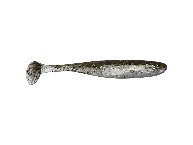 Keitech ES4416 Easy Shiner, Silver Flash Minnow, 4", Shad Shaped Paddletail