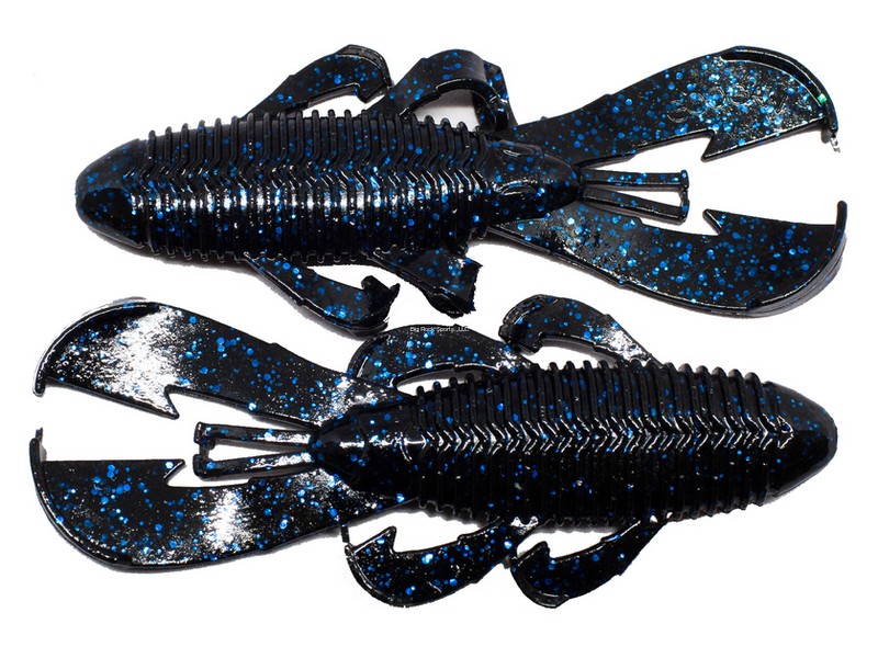 Googan Baits GBB-BLB Bandito Bug, Black Blue Flake