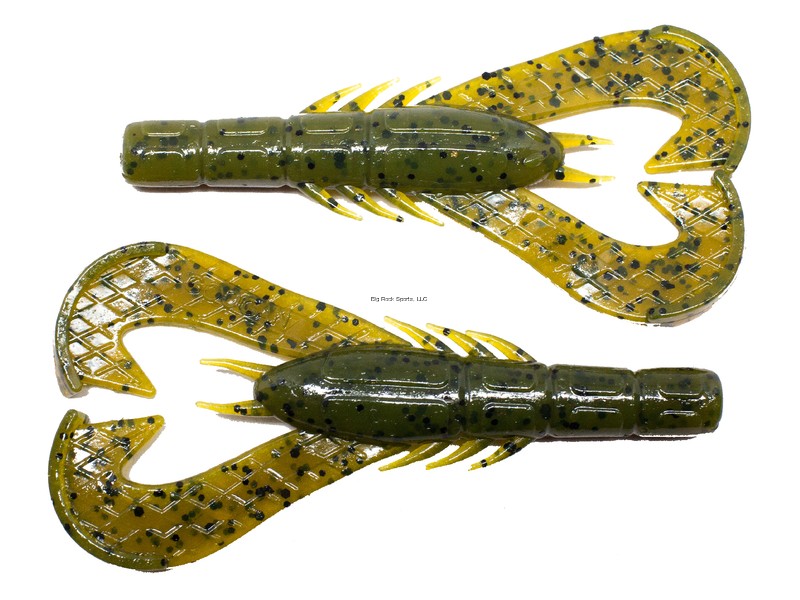Googan Baits GKC-GNP Krackin' Craw, Green Pumpkin