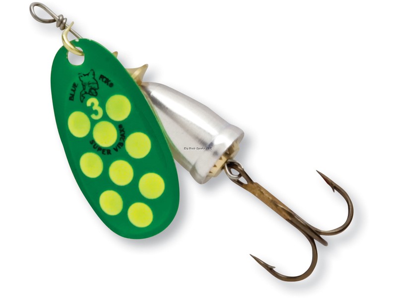 Blue Fox 60-40-325ICIC Classic Vibrax Spinner, 3/8 oz, Fluorescent