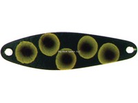Luhr Jensen Needlefish Trolling Spoon, 2", 1/4 oz, Frog & Brass Back