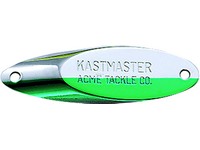 Acme SW10/CHNG Kastmaster Spoon, 1 3/4", 1/4 oz, Chrome & Neon Green