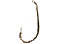 Gamakatsu 05104 Baitholder Hook, Size 12, Needle Point, Sliced Shank,